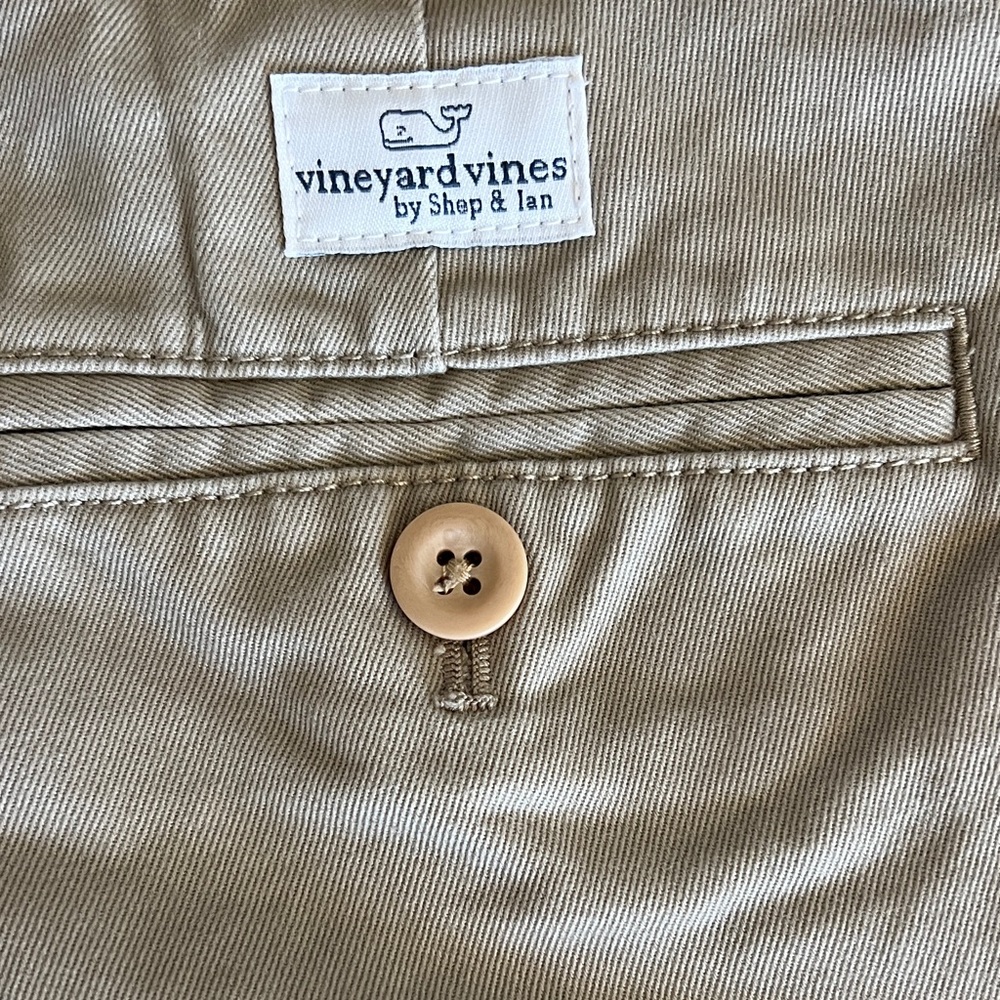 Vineyard Vines Boy’s Tan Pants - Picture 3 of 4